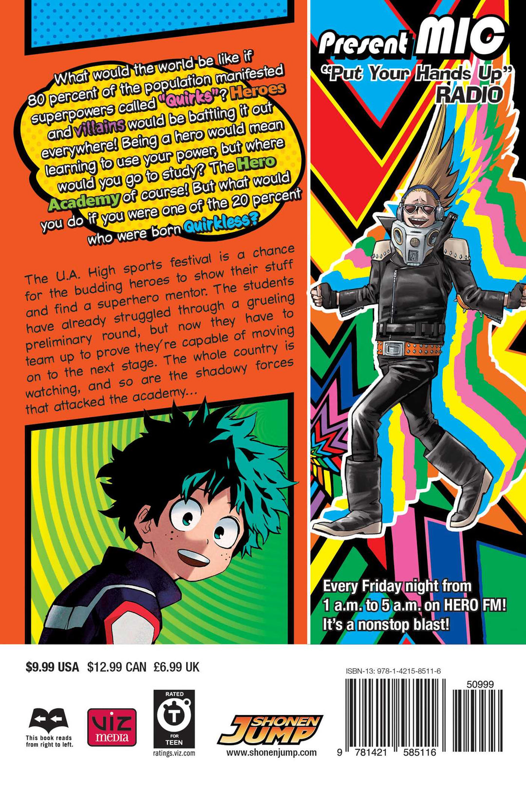 My Hero Academia, Vol. 3