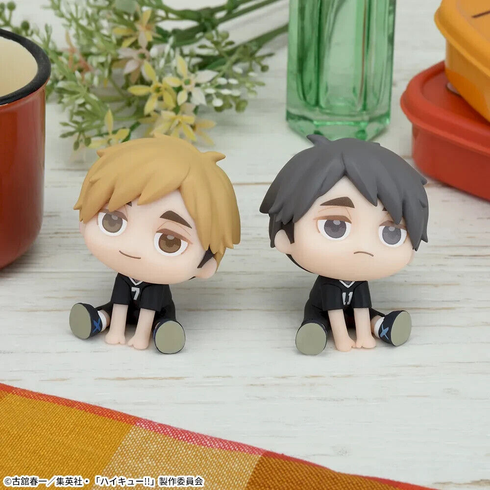 QyuruMe Mini figūrėlė: Haikyu!! - Atsumu Miya ir Osamu Miya (2 vnt. rinkinys)