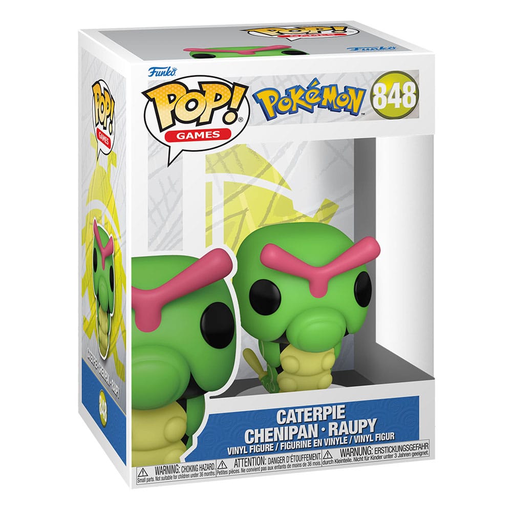 Pokemon POP! Games Vinyl Figure Caterpie 9 cm