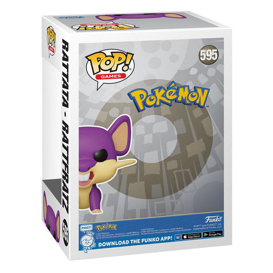 Pokemon POP! Games Vinyl Figure Rattata 9 cm