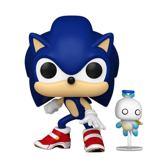 Sonic The Hedgehog POP & Buddy! Виниловая фигурка Sonic с HChao 9 см