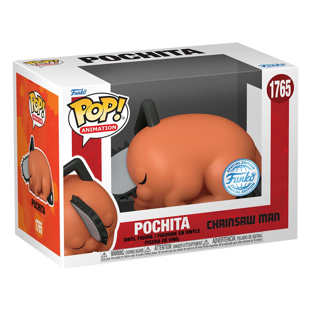 Chainsaw Man POP! Movies Vinila Figūriņa Sleeping Pochita Ekskluzīva 9 cm