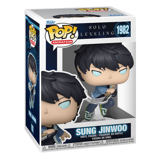 Solo Leveling POP! Animation Vinyl Figure Sung Jinwoo  9 cm
