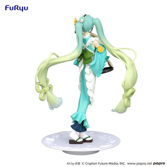 Hatsune Miku Exceed Creative PVC Statue Matcha Green Tea Parfait Mint Ver. 21 cm