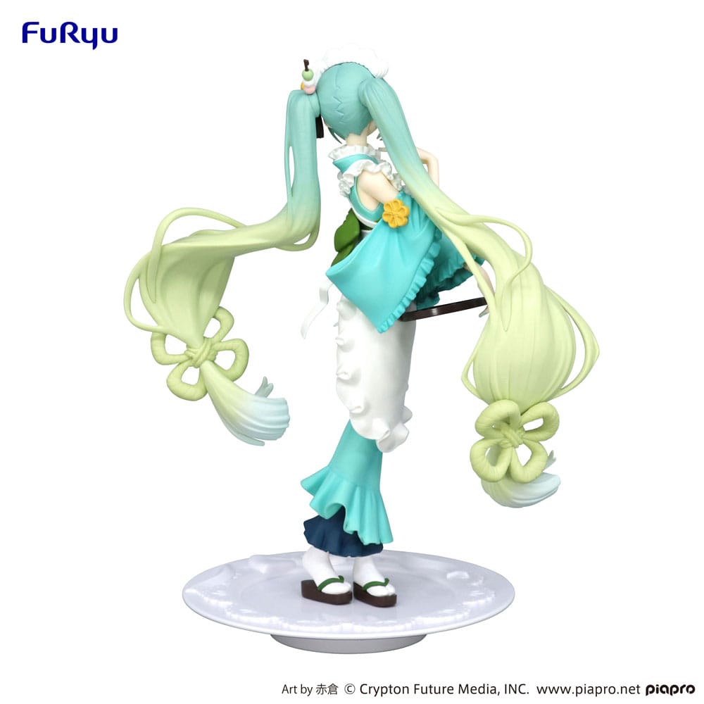 Hatsune Miku Exceed Creative PVC Statue Matcha Green Tea Parfait Mint Ver. 21 cm