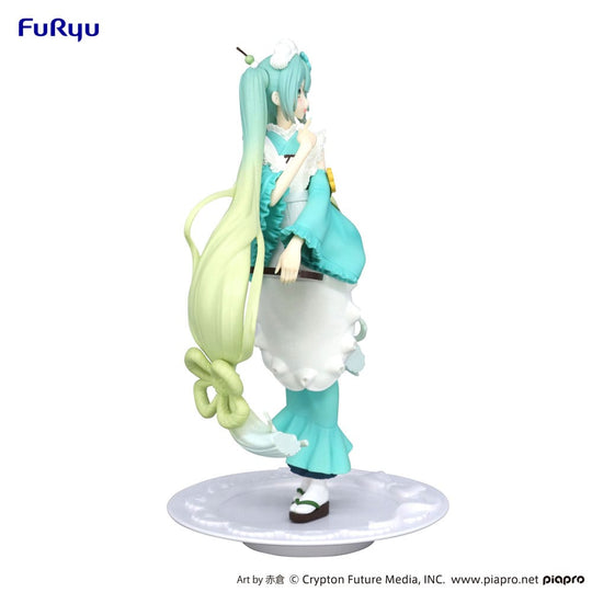 Hatsune Miku Exceed Creative PVC Statue Matcha Green Tea Parfait Mint Ver. 21 cm