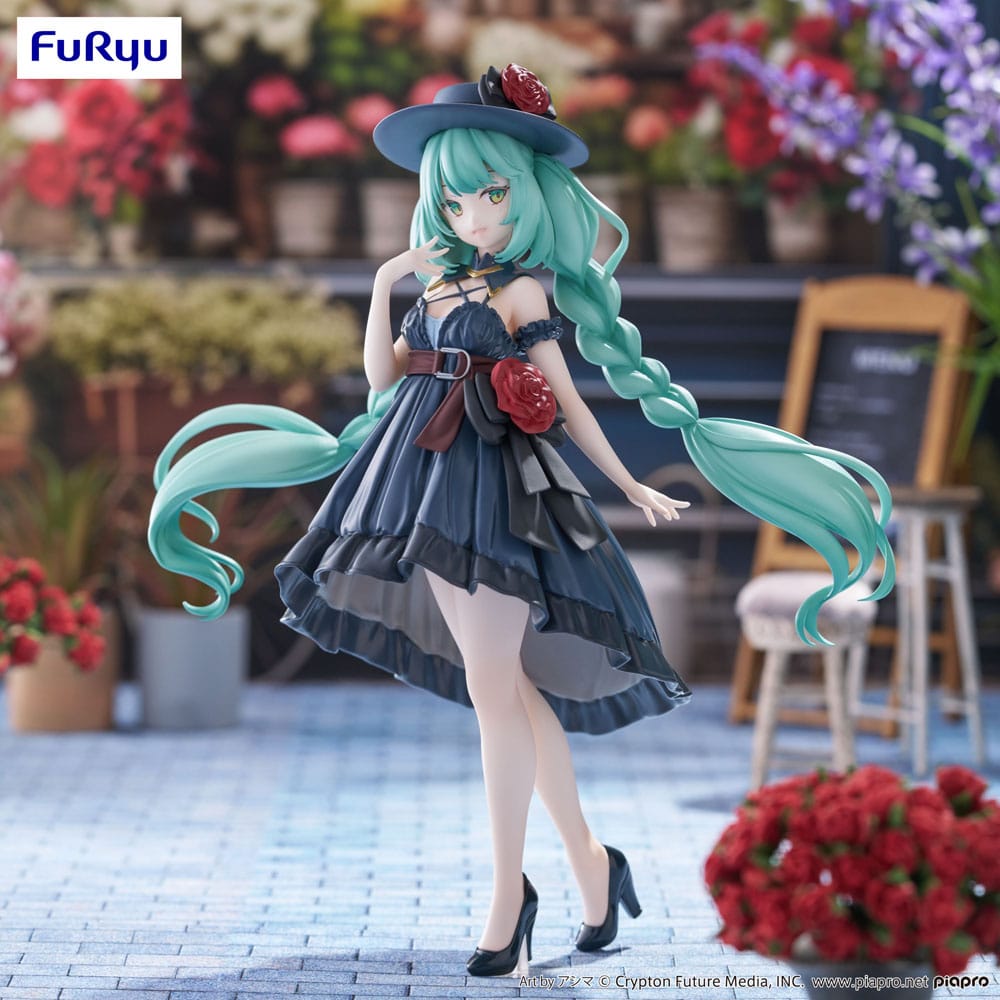 Hatsune Miku Trio-Try-iT PVC Kuju Outing Dress 19 cm