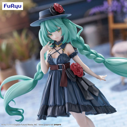 Hatsune Miku Trio-Try-iT PVC Kuju Outing Dress 19 cm