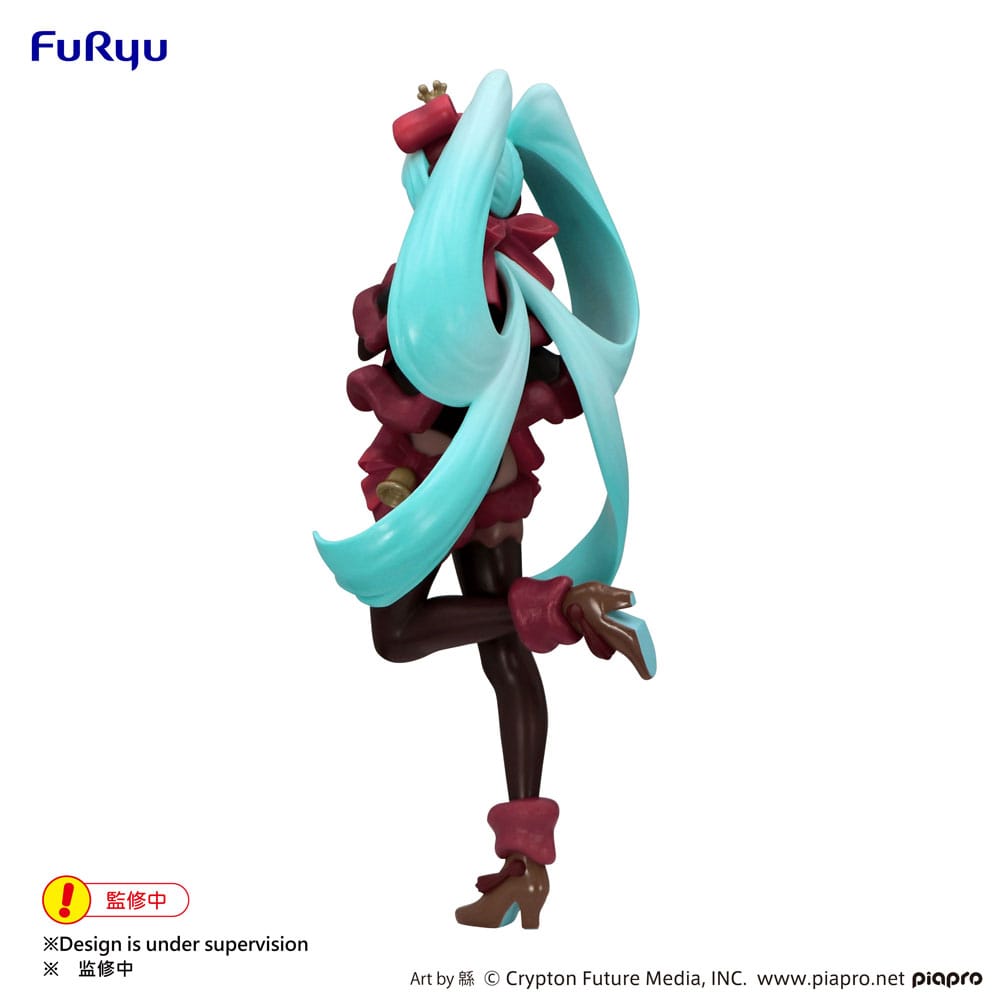 Hatsune Miku Exceed Creative PVC Statue SweetSweets Series Noel Raspberry Ver. 21 cm