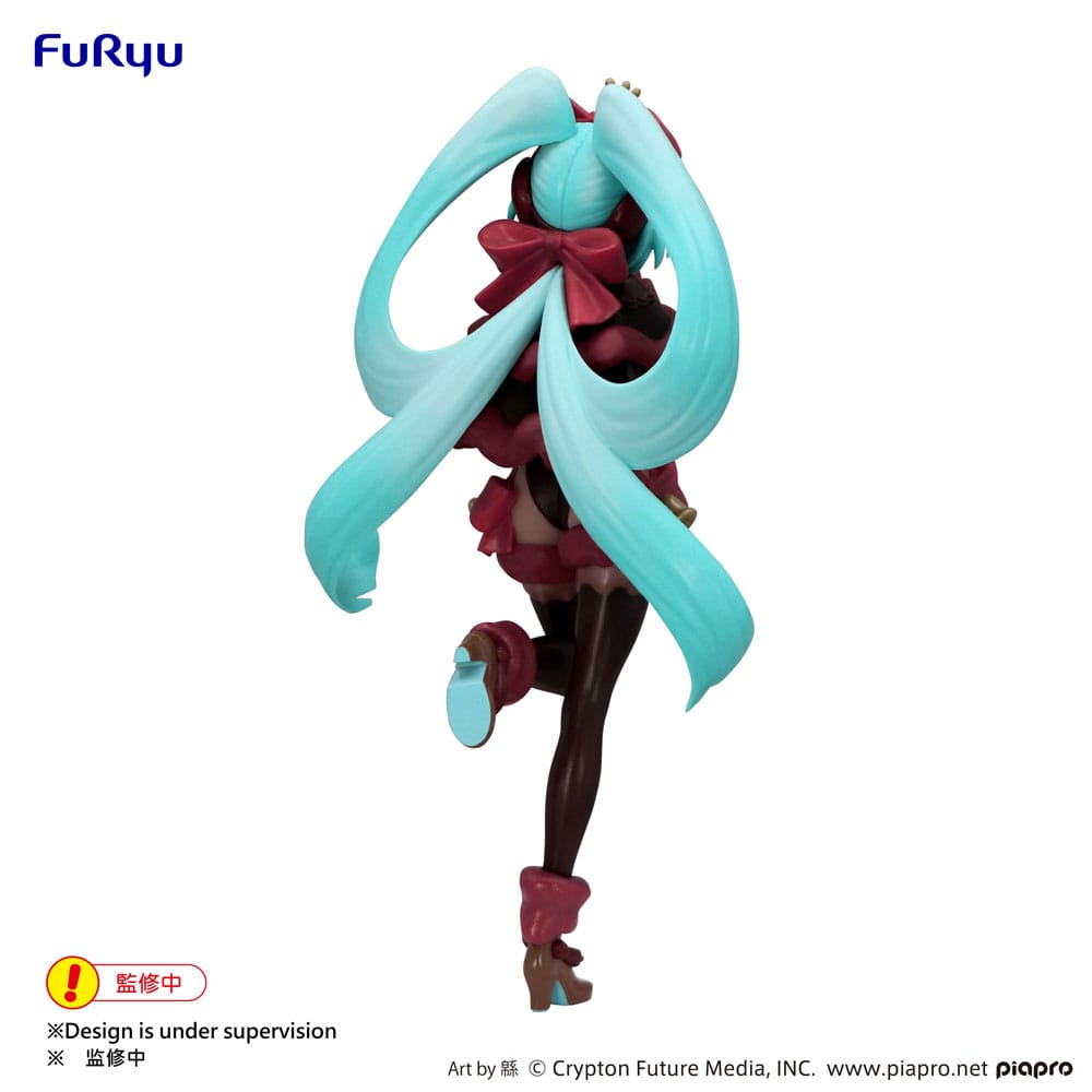 Hatsune Miku Exceed Creative PVC Statue SweetSweets Series Noel Raspberry Ver. 21 cm