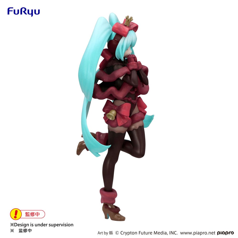 Hatsune Miku Exceed Creative PVC Statue SweetSweets Series Noel Raspberry Ver. 21 cm