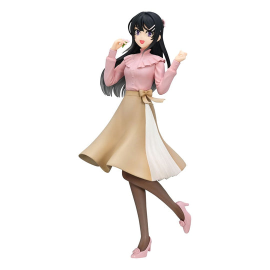 Rascal Does Not Dream of Bunny Girl Senpai Trio-Try-iT PVC kuju Mai Sakurajima Spring Outfit Ver. 21 cm