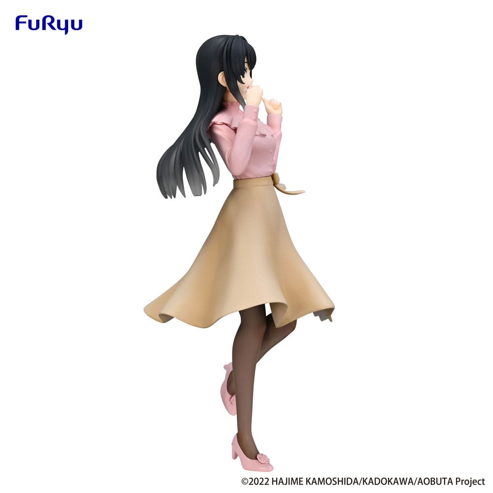 Rascal Does Not Dream of Bunny Girl Senpai Trio-Try-iT PVC kuju Mai Sakurajima Spring Outfit Ver. 21 cm
