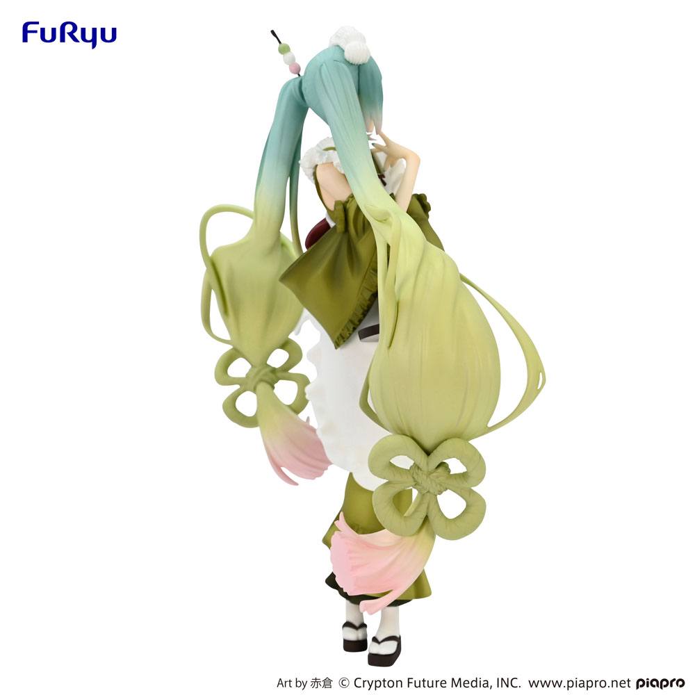 Hatsune Miku Exceed Creative PVC Statue Hatsune Miku Matcha Green Tea Parfait Ver. (re-run) 20 cm