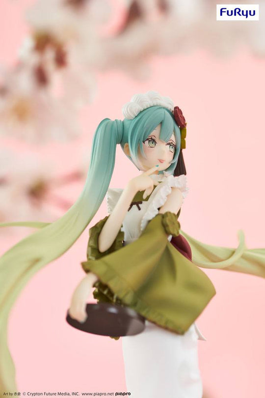 Hatsune Miku Exceed Creative PVC Statue Hatsune Miku Matcha Green Tea Parfait Ver. (re-run) 20 cm