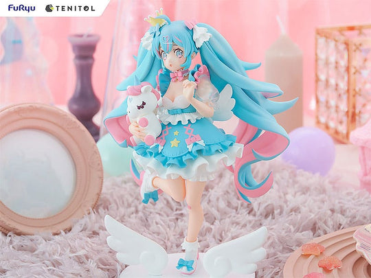 Hatsune Miku Tenitol PVC Statue Yumekawa Princess 21 cm