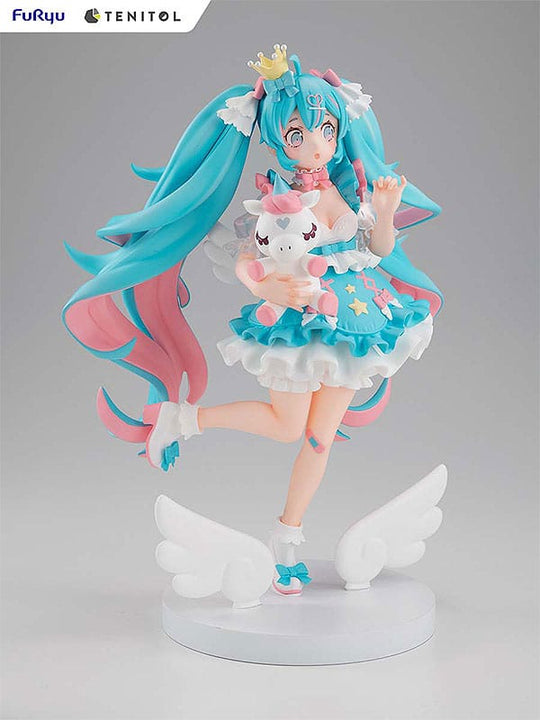 Hatsune Miku Tenitol PVC Statue Yumekawa Princess 21 cm