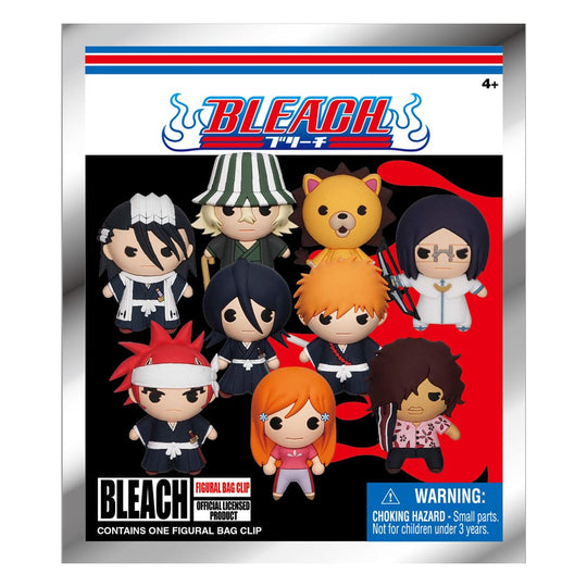 Bleach 3D PVC Bag Clips Series 1
