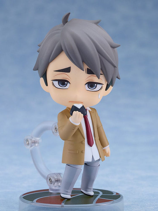 Haikyu!! Nendoroid veiksmo figūrėlė Osamu Miya, mokyklos uniforma, 10 cm