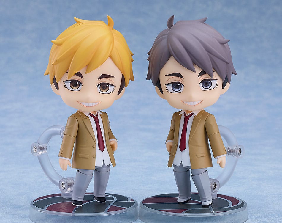 Haikyu!! Nendoroid veiksmo figūrėlė Osamu Miya, mokyklos uniforma, 10 cm