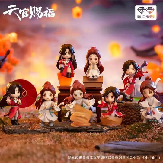 Heaven Official's Blessing Mini Figures Tian Guan Ci Fu Lucky To Meet You Series 9 cm