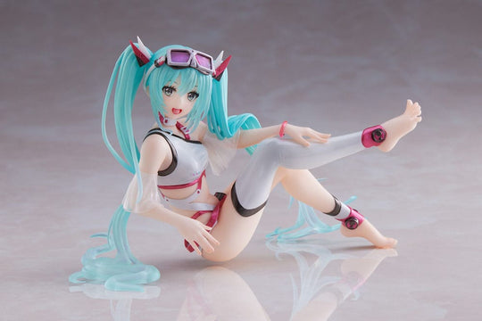 Hatsune Miku Wonderland PVC Statue Aqua Float Girls Figure Hatsune Miku Reissue 18 cm