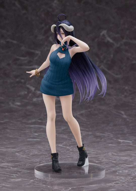 Overlord Coreful PVC Statue Overlord IV AMP Albedo Knit Dress Ver. Renewal Edition