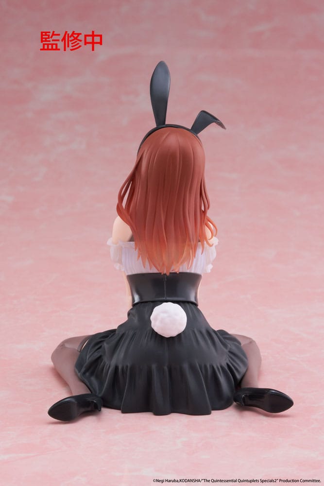 The Quintessential Quintuplets 3 PVC statulėlė stalo miela figūrėlė Miku Nakano (Zuikio versija) 13 cm