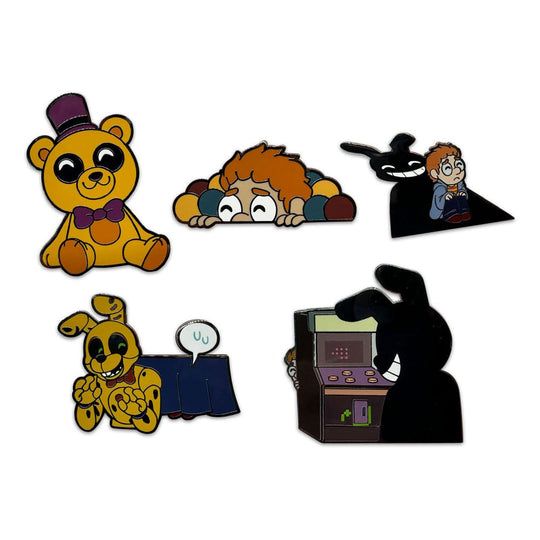 Five Nights at Freddy's Enamel Pins Set Into the Pit 3 cm