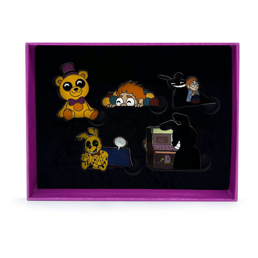 Five Nights at Freddy's Enamel Pins Set Into the Pit 3 cm
