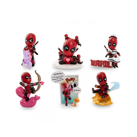 Marvel Hero Box Classic Series Mini Figures Deadpool 8 cm Display